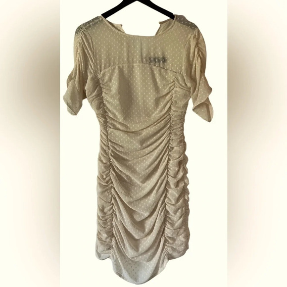 NEW Beauty & Grace Cream Dress, Size Medium - Picture 1 of 9